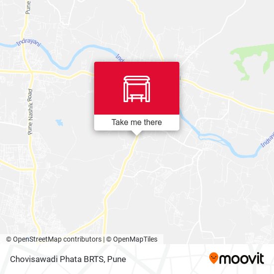 Chovisawadi Phata BRTS map