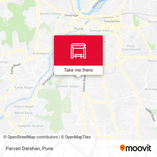 Parvati Darshan map