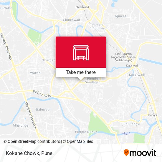 Kokane Chowk map