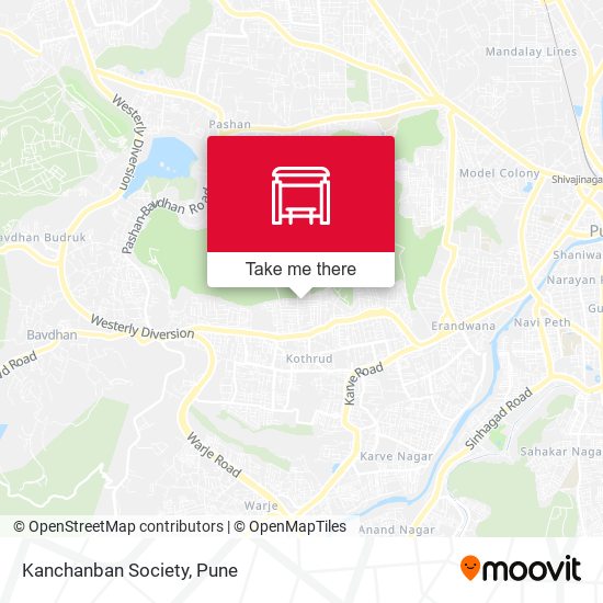 Kanchanban Society map