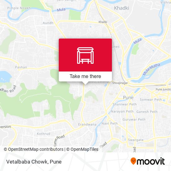 Vetalbaba Chowk map