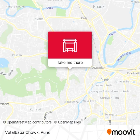 Vetalbaba Chowk map