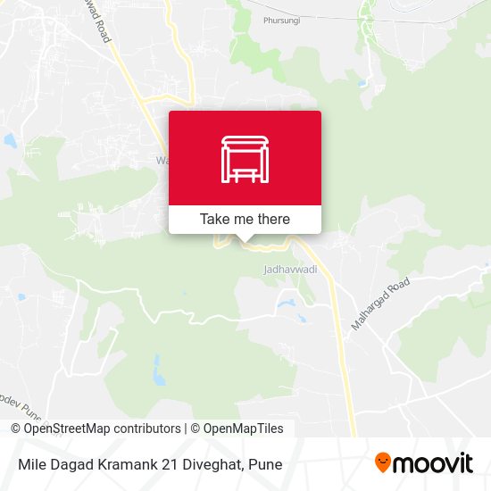 Mile Dagad Kramank 21 Diveghat map