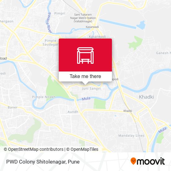 PWD Colony Shitolenagar map