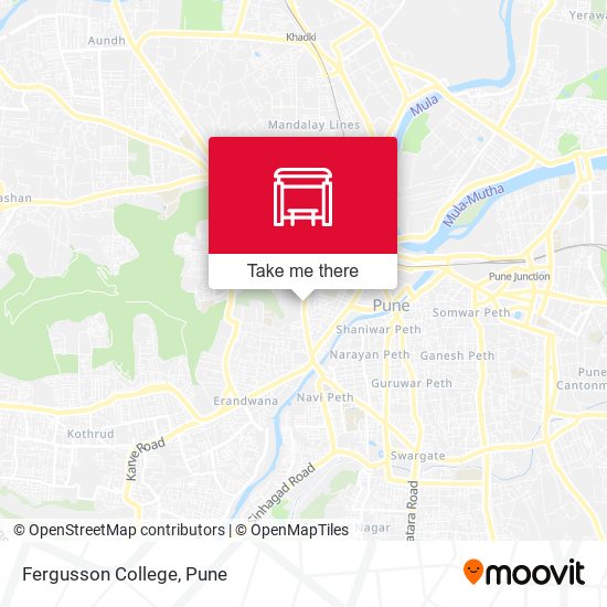 Fergusson College map