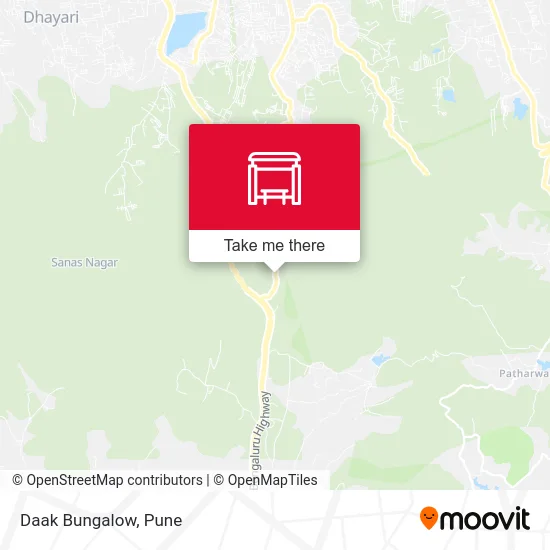 Daak Bungalow map