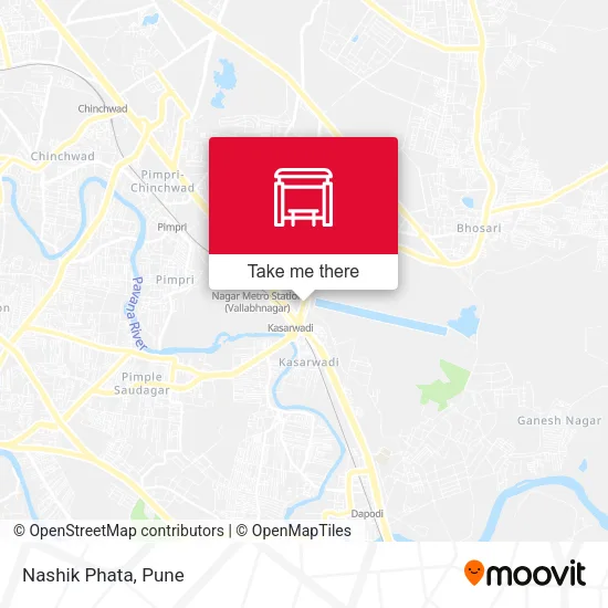 Nashik Phata map