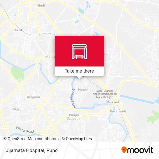 Jijamata Hospital map