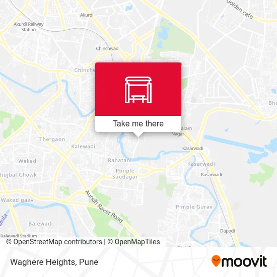 Waghere Heights map