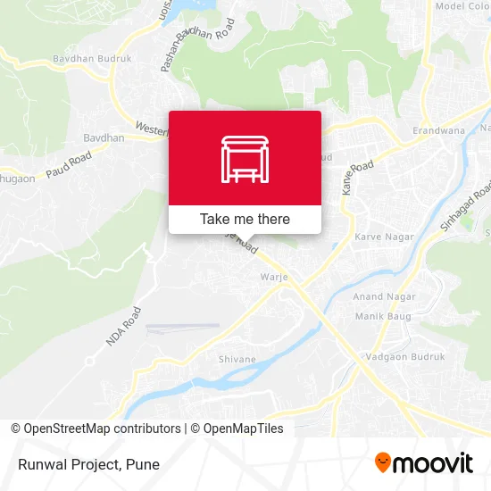 Runwal Project map