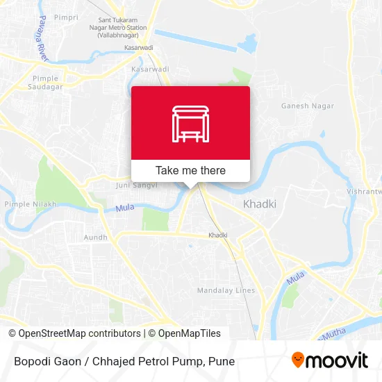Bopodi Gaon / Chhajed Petrol Pump map