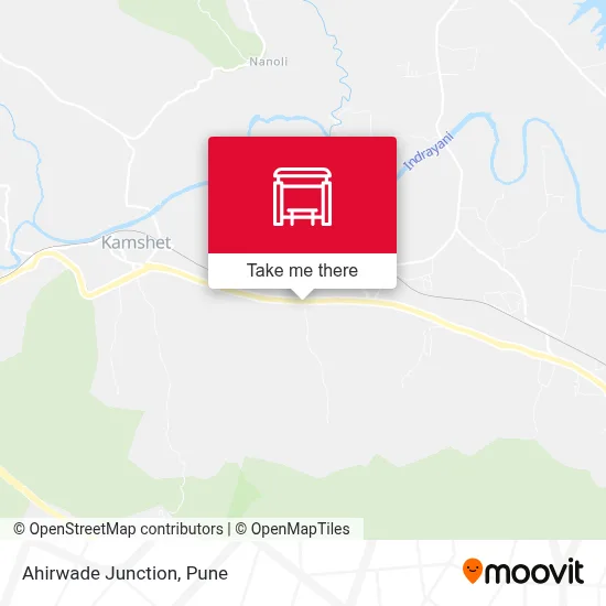 Ahirwade Phata map