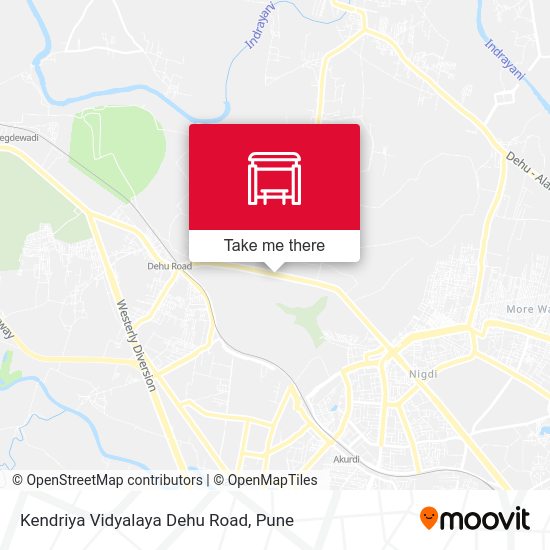 Kendriya Vidyalaya Dehu Road map
