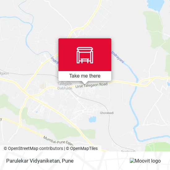 Parulekar Vidyaniketan map