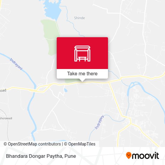 Bhandara Dongar Payatha map