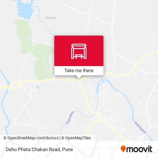 Dehu Phata Chakan Road map