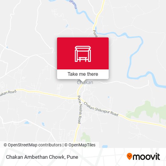 Chakan Ambethan Chowk map
