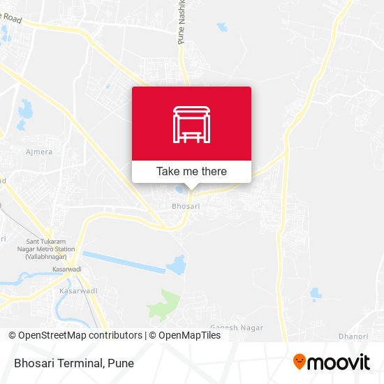 Bhosari Terminal map