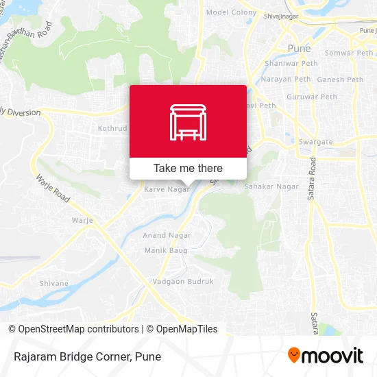 Rajaram Bridge Corner map