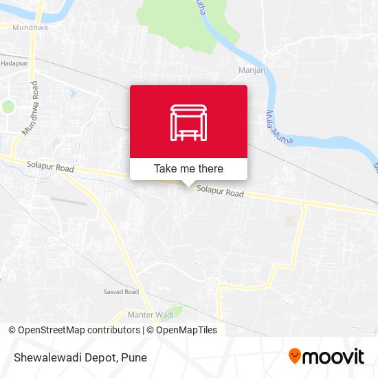 Shewalewadi Depot map