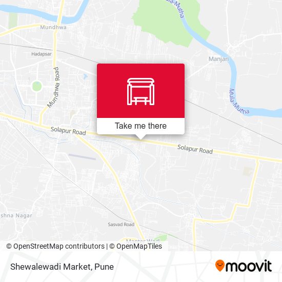 Shewalewadi Market map