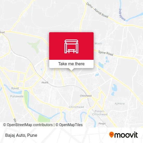 Bajaj Auto map