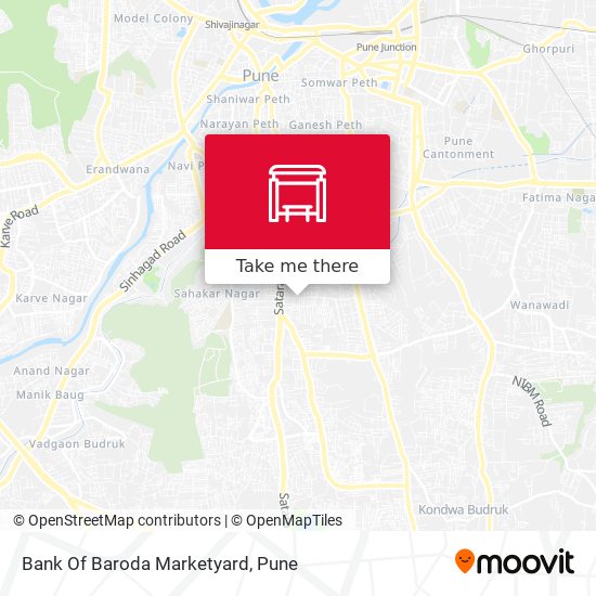 Bank Of Baroda Marketyard map