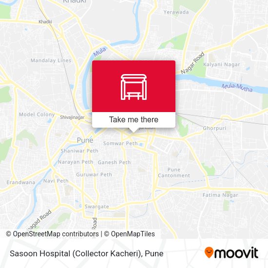 Sasoon Hospital (Collector Kacheri) map