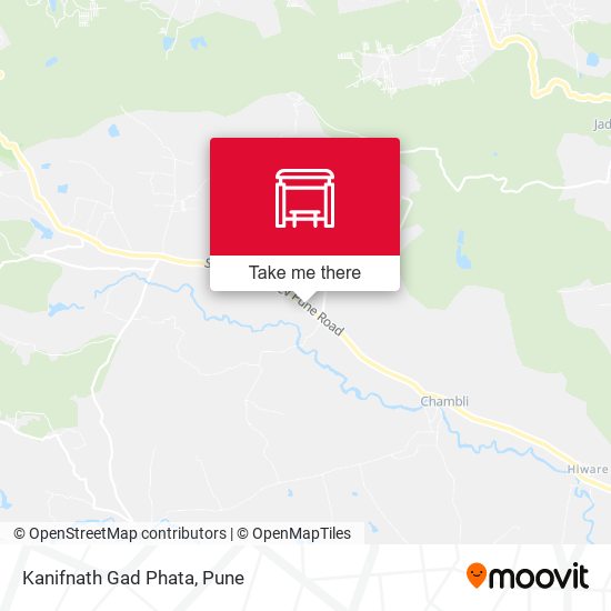 Kanifnath Gad Phata map