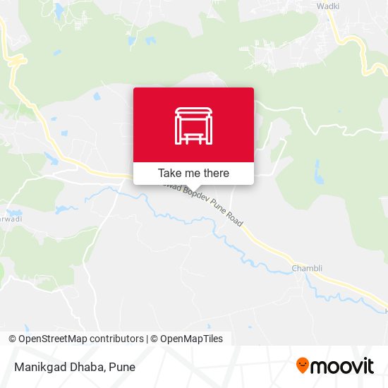 Manikgad Dhaba map