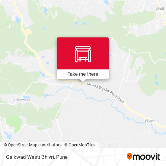 Gaikwad Wasti Bhivri map