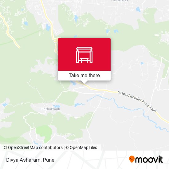 Divya Asharam map