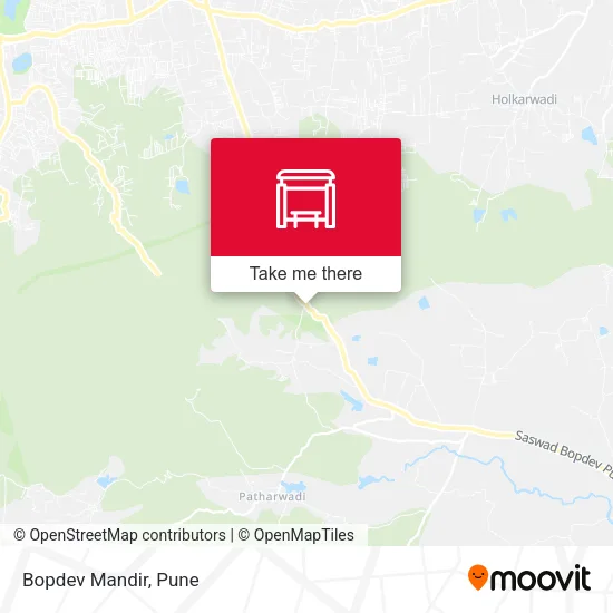 Bopdev Mandir map