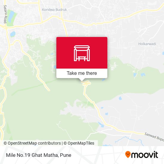 Mile No.19 Ghat Matha map