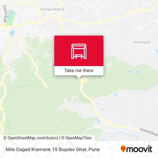 Mile Dagad Kramank 19 Bopdev Ghat map