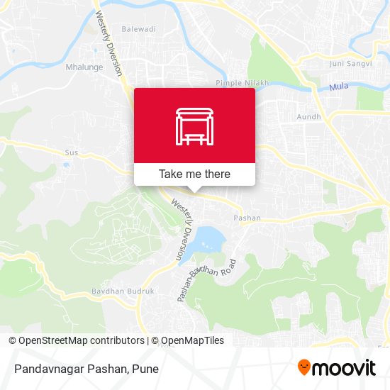 Pandavnagar Pashan map