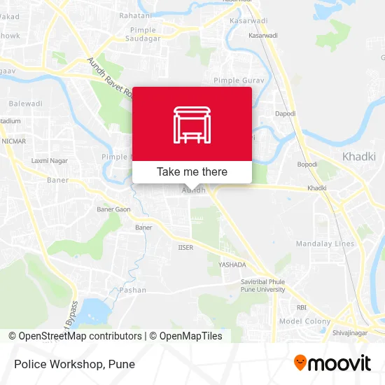 Police Workshop map