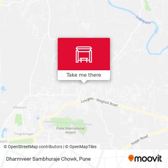 Dharmveer Sambhuraje Chowk map