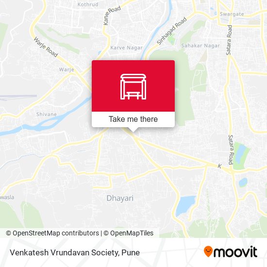 Venkatesh Vrundavan Society map