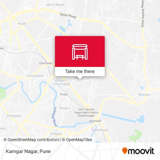 Kamgar Nagar map