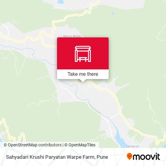 Sahyadari Krushi Paryatan Warpe Farm map