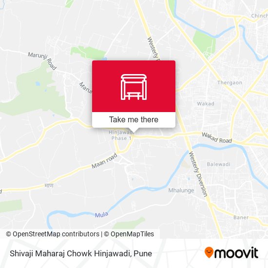 Shivaji Maharaj Chowk Hinjawadi map