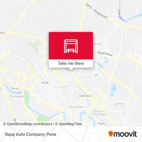 Bajaj Auto Company map