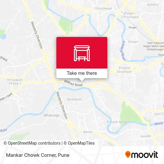 Mankar Chowk Corner map