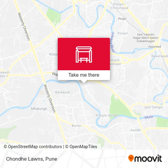 Chondhe Lawns map
