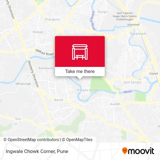 Ingwale Chowk Corner map