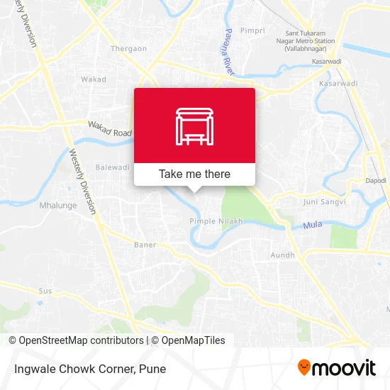 Ingwale Chowk Corner map