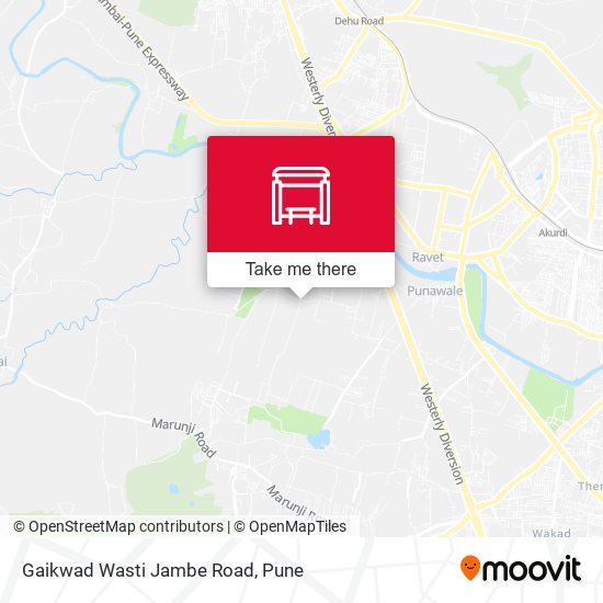 Gaikwad Wasti Jambe Road map