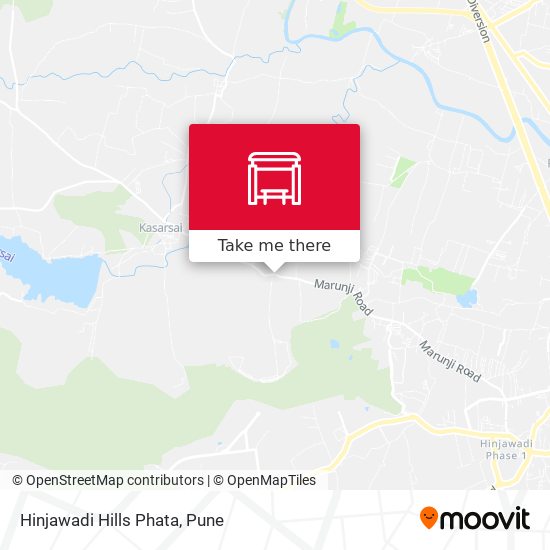 Hinjawadi Hills Phata map