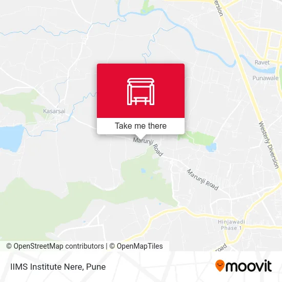 IIMS Institute Nere map